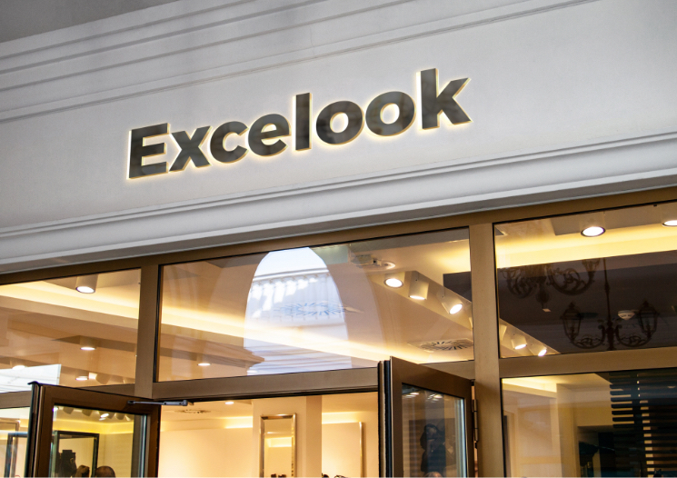 Photo de la facade de la boutique d'excel look